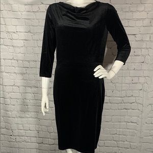 *NWT* HM faux velvet dress